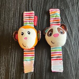 🍼🐣infant / baby 👶🏻🐯 BUNDLE

Infantino Stuffed Animal Wrist / Ankle Rattle Toys